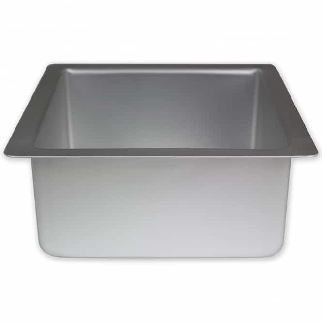 4" Deep Square Seamless Baking Tin