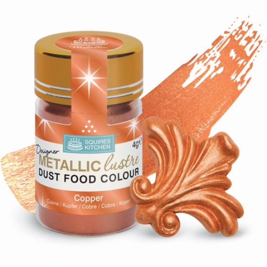Squires Kitchen: Copper Designer Metallic Lustre Dust