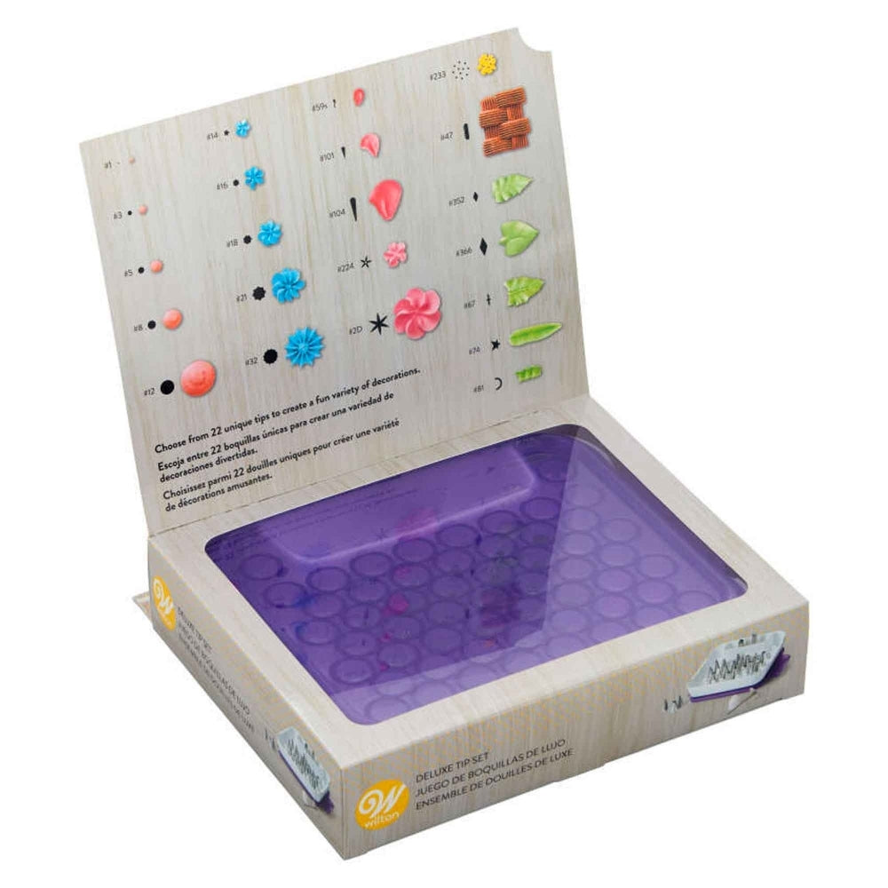 WILTON - Deluxe Piping Tip Set