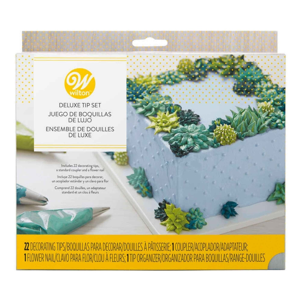 WILTON - Deluxe Piping Tip Set
