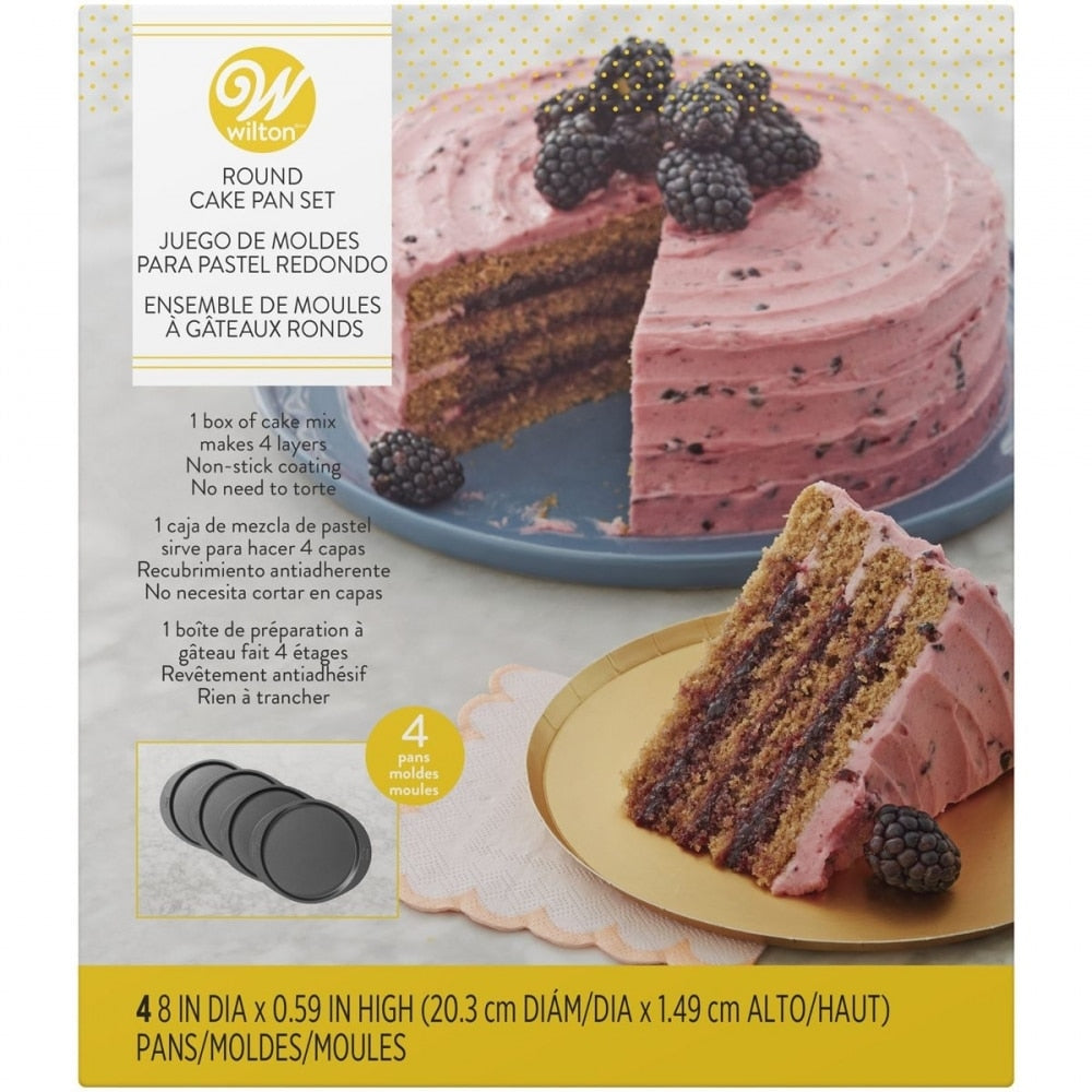 Easy Layers Cake Pan Set of 4