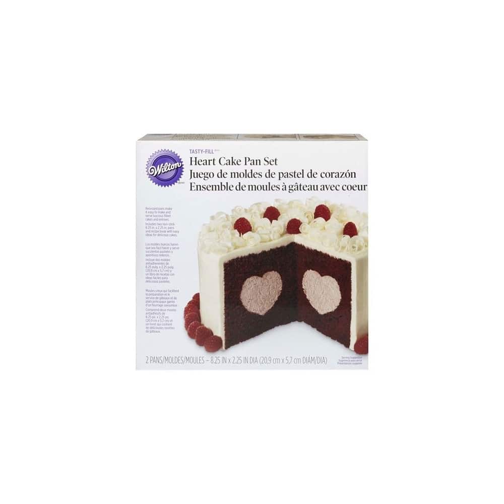 Heart Tasty-Fill Cake Pan Set