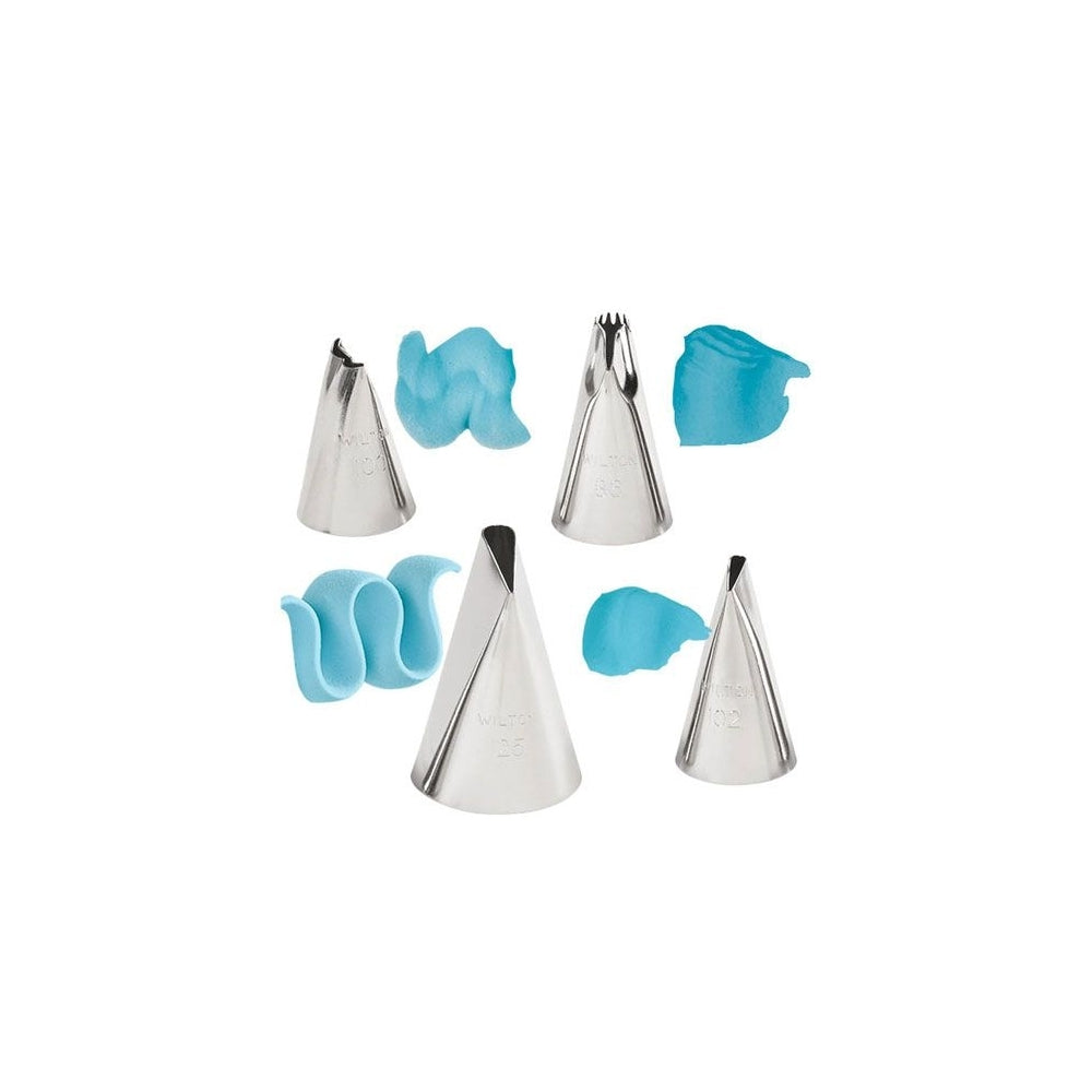 WILTON - Ruffle Decorating Tip Set