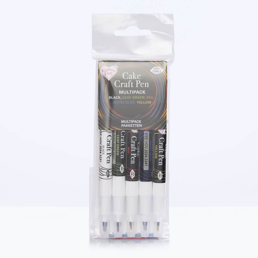 Cake Craft Pens - Multipack of 5