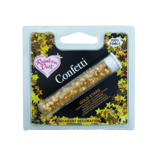 Edible Gold Star Confetti 2.8g