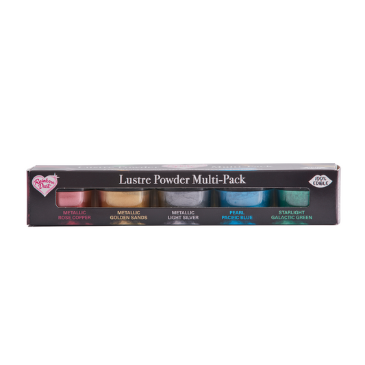 Edible Lustre Dust - Multipack of 5