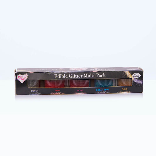 Edible Glitter - Multipack of 5