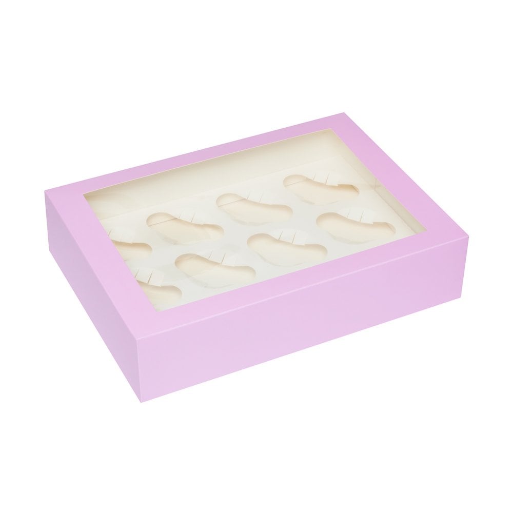 Lilac Premium Cupcake Boxes