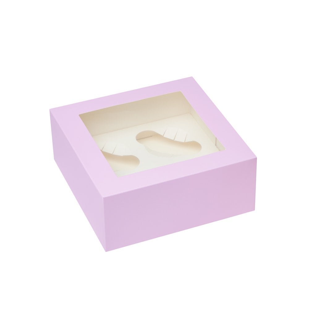 Lilac Premium Cupcake Boxes