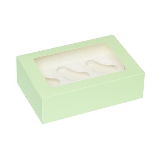 Mint Premium Cupcake Boxes