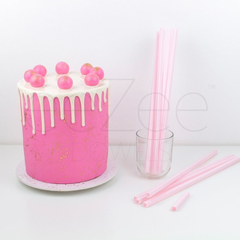 Pack of 10 - 12” Pink Square & Cutter