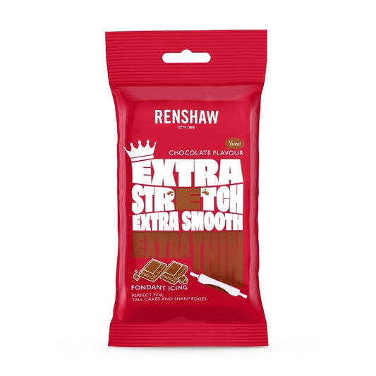 RENSHAW - Chocolate Extra Ready to Roll Fondant Icing