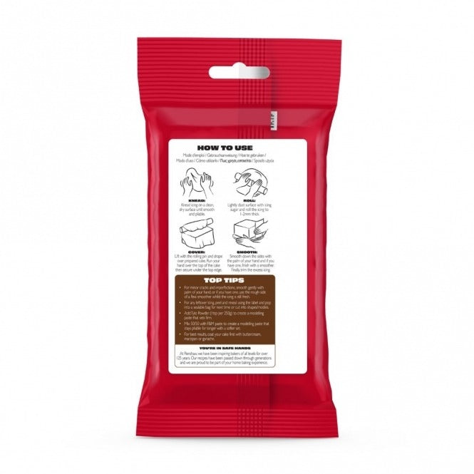 RENSHAW - Chocolate Extra Ready to Roll Fondant Icing