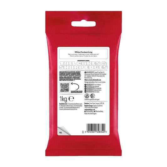 RENSHAW - White Extra Ready to Roll Fondant Icing