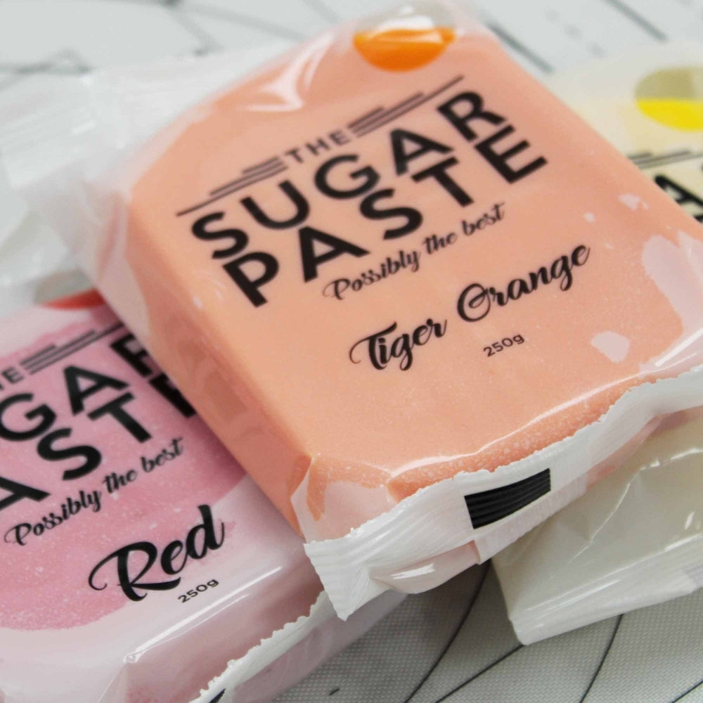 The Sugar Paste - Tiger Orange Sugarpaste