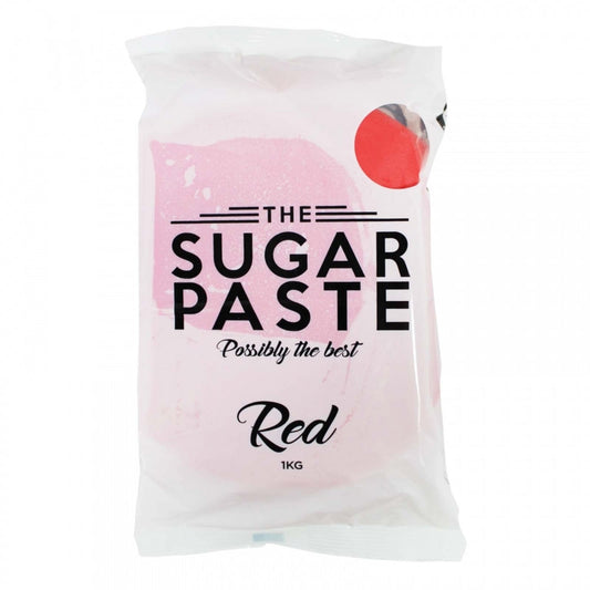 The Sugar Paste - Red Sugarpaste