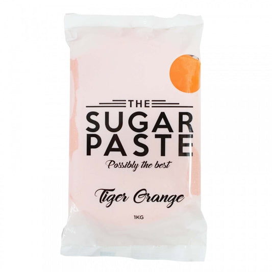 The Sugar Paste - Tiger Orange Sugarpaste