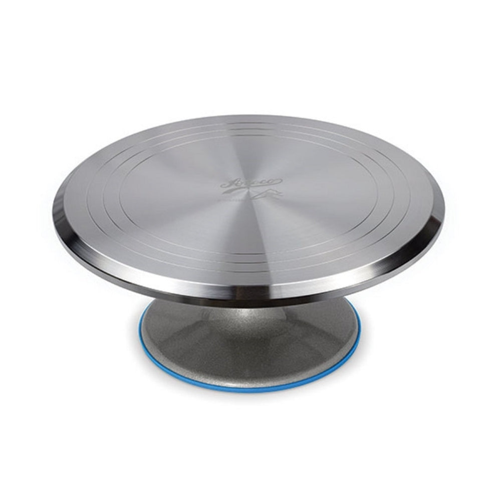 Tall 12" Round Stainless Steel Turntable