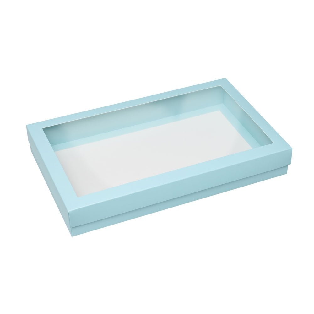 Lilac Deluxe Treat Boxes with Clear Window