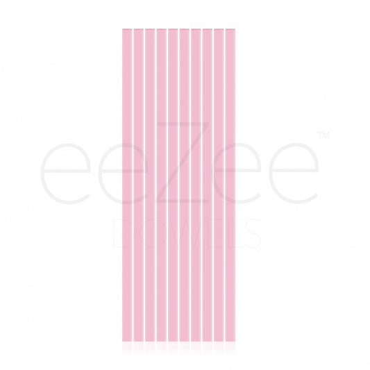 12" Pink Square Dowels - Pack of 4