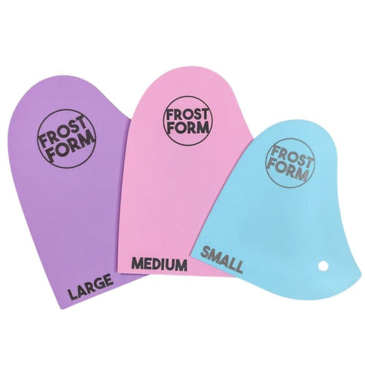 Frost Form Finisher Set of 3 Stainless Steel Detail Scrapers