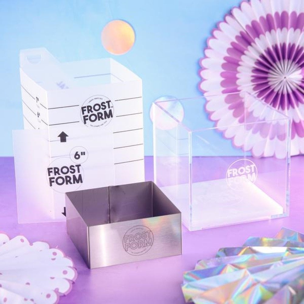 Frost Form 6" Square Frosting Kit