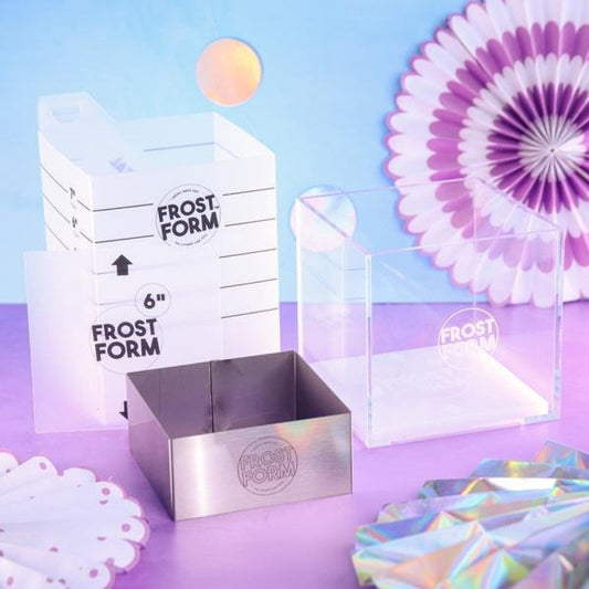 Frost Form 6" Square Frosting Kit