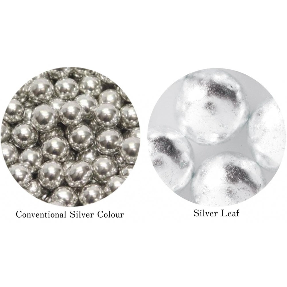 ORIGINAL ARTISAN GOLD Pure Silver Edible Leaf Arazan Sugar Pearls 9g