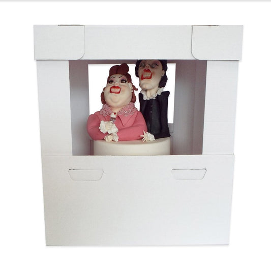 BAKERS BARGAINS - Corrugated Cake Box Corner Extensions - Set of 4