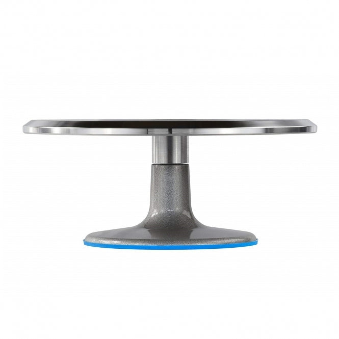 Tall 12" Round Stainless Steel Turntable