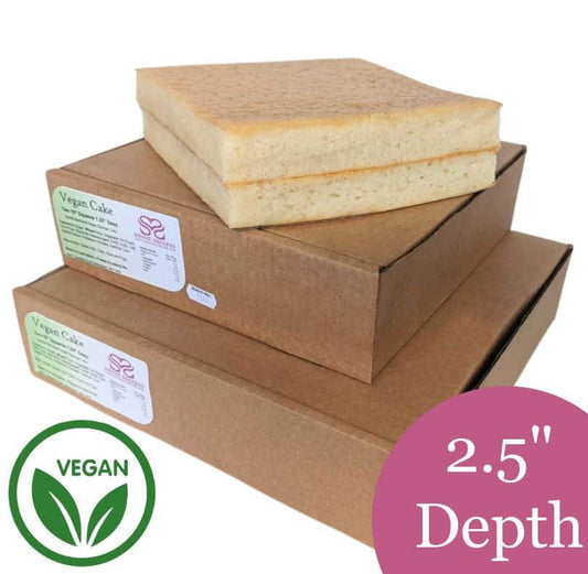 SWEET SUCCESS - Vanilla Vegan Sponge Cake