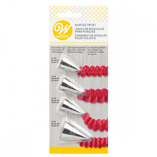 WILTON - Ruffle Decorating Tip Set