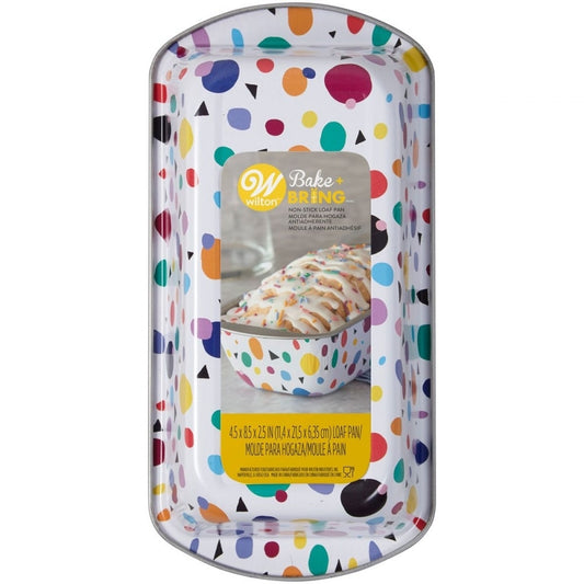 Semi-Disposable Geo Loaf Tin 20cm x 10cm