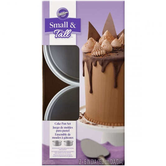Small & Tall Layered Cake Pan - Set of 2